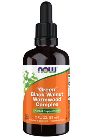 Now Fresh Green Black Walnut & Wormwood Complex 60ml with Cloves